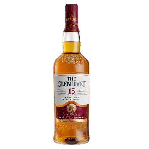GLENLIVET FRENCH OAK S/MALT WHISKY15 YRS 40% 700 ML