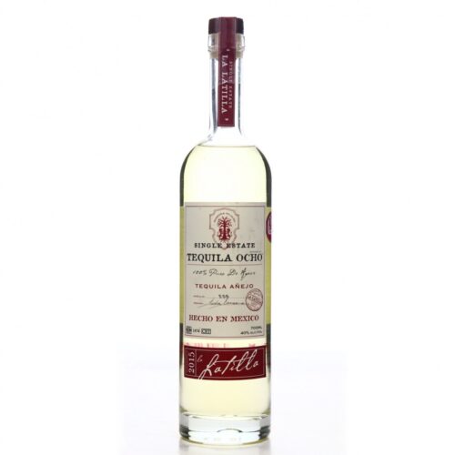TEQUILA OCHO SINGLE ESTATE PLATA 40% 700 ML
