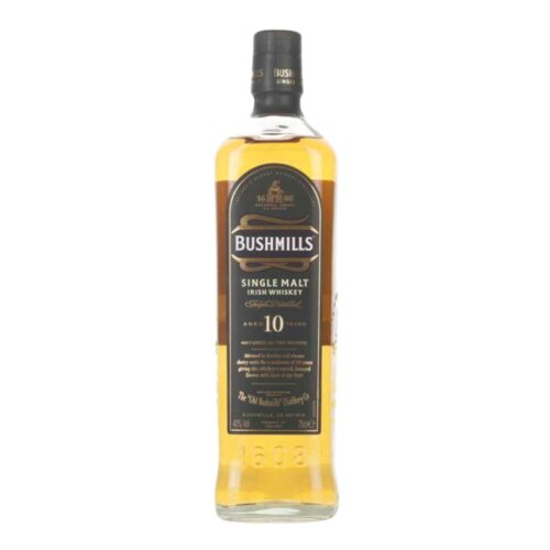 BUSHMILLS S/MALT WHISKY 10 YRS 40% 700 ML