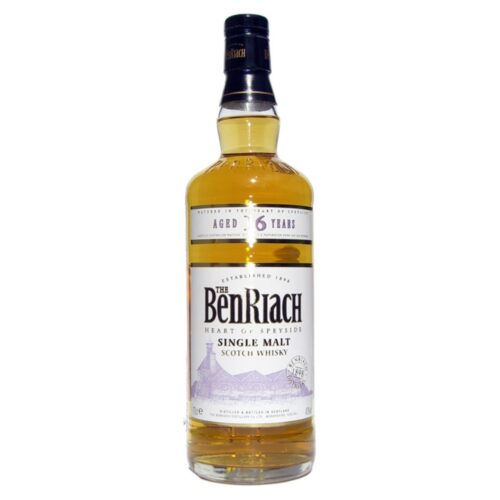 BENRIACH CURIOSITAS PEATED 10 YRS S/MALT WHISKY 46% 700 ML