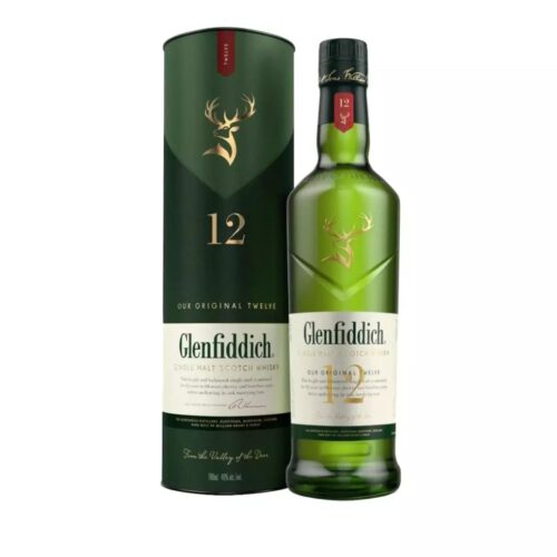 GLENFIDDICH S/MALT SCOTCH WHISKEY 12YRS 40% 700ML