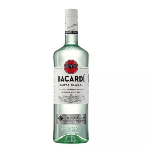 BACARDI WHITE RUM 1LIT