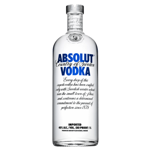 ABSOULT VODKA 40% 1LT