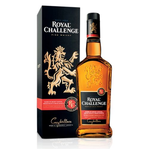 ROYAL CHALLENGE PREMIUM WHISKY 42.8% 750ML