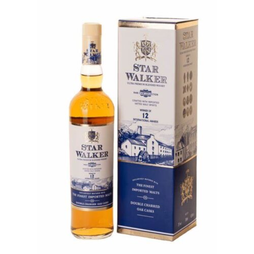 STAR WALKER 12YRS ULTRA PREM WHISKY 42.8% 750ML