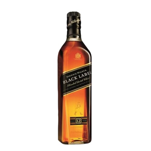 J/WALKER BLACK 700ML+1X50ML DOUB BLACK+1X50ML GOLD LABEL 40% ALC
