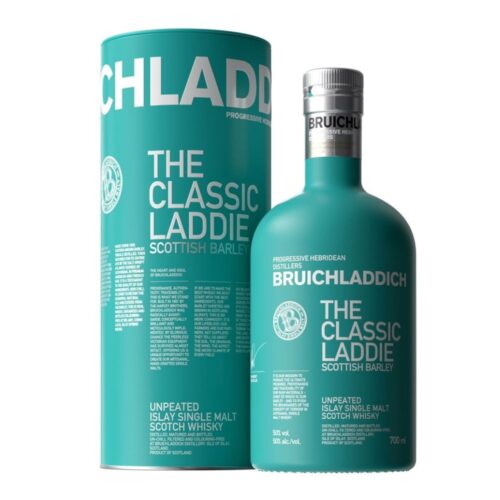 BRUICHLADDICH LADDIE CLASSIC INC TWO GLASS 50% 700ML