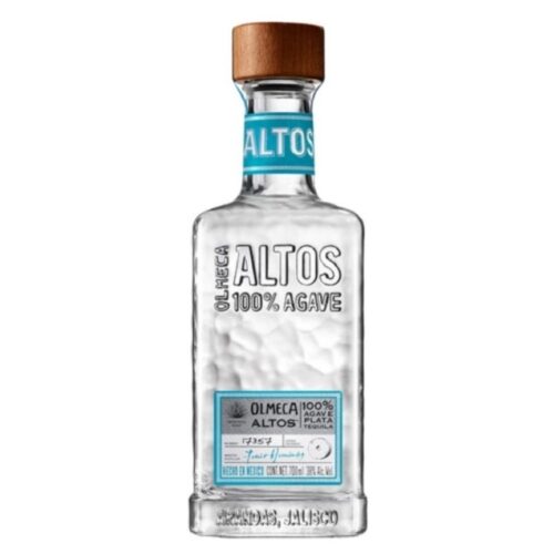 OLMECA ALTOS PLATA TEQUILA 38% 700ML