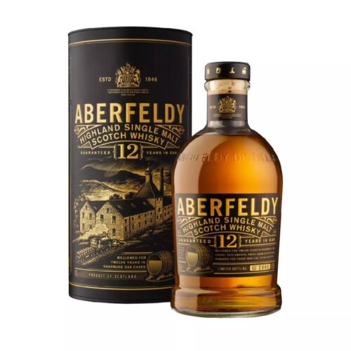ABERFELDY HIGHLAND S/MALT SCOTCH WHISKY 12YR 40% 700ML