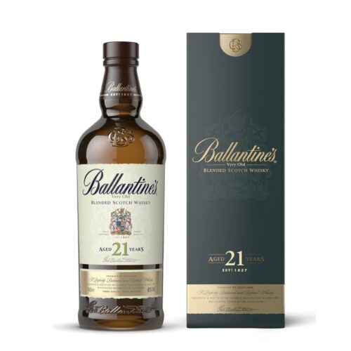 BALLANTINES 21YO WHISKEY 43% 700ML