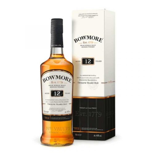 BOWMORE ISLAY S/MALT 12YO 40% 700ML