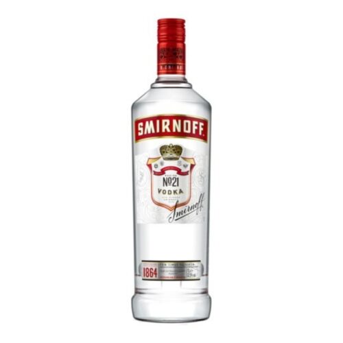SMIRNOFF RED VODKA 1LT 37.5% - 40%